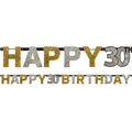 Sparkling Celebration 30th Birthday Letter Banner - 2m – product image 1