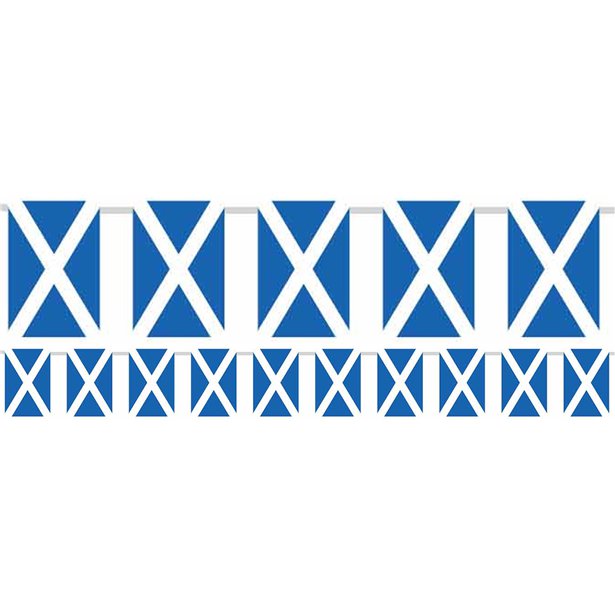 Scotland Plastic Flag Bunting - 5m