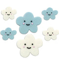 Happy Clouds Sugar Cake Toppers (6pk) – product image 1
