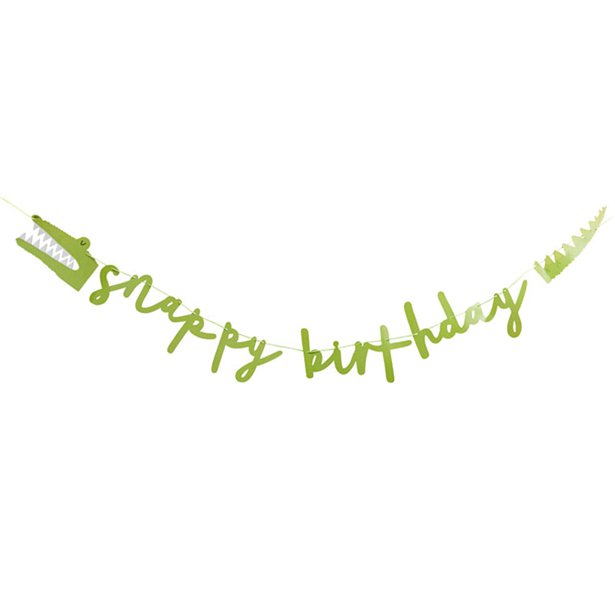 Snappy Birthday Banner - 2m – product image 1