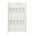 Gold Wedding Prosecco Wall Drinks Holder – product image 1