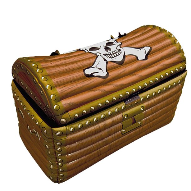 Inflatable Treasure Chest Drinks Cooler - 64cm – Party Delights Wondergroup