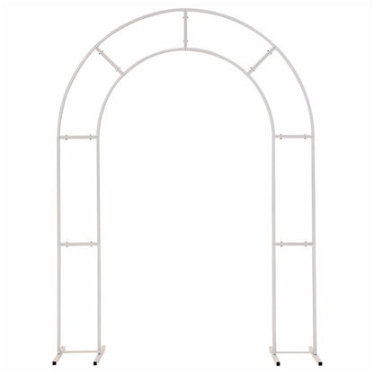 White Metal Frame Arch