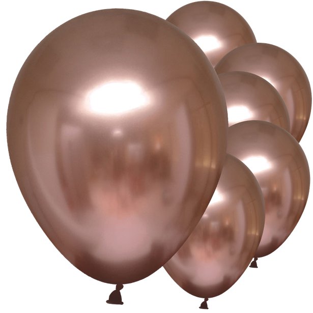 Rose Copper Satin Luxe - 11" Latex (6pk) – product image 1