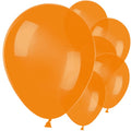 Orange Metallic Latex Balloons - 11" (10pk)