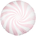 Light Pink Candy Swirl Foil Balloon - 18" – product image 1