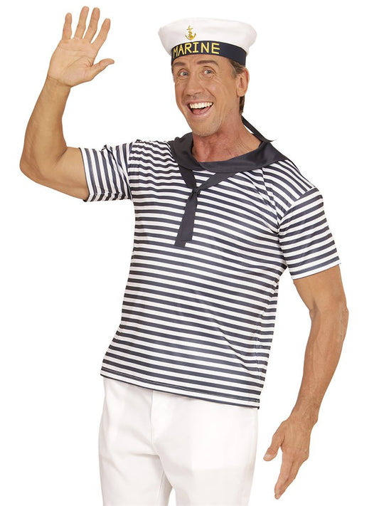 Sailor Shirt and Hat - Adult Costume