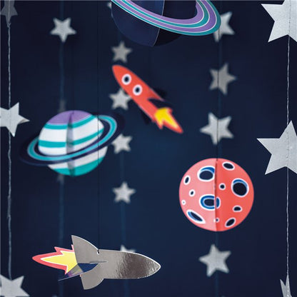 Space Hanging Decorations (5pk)