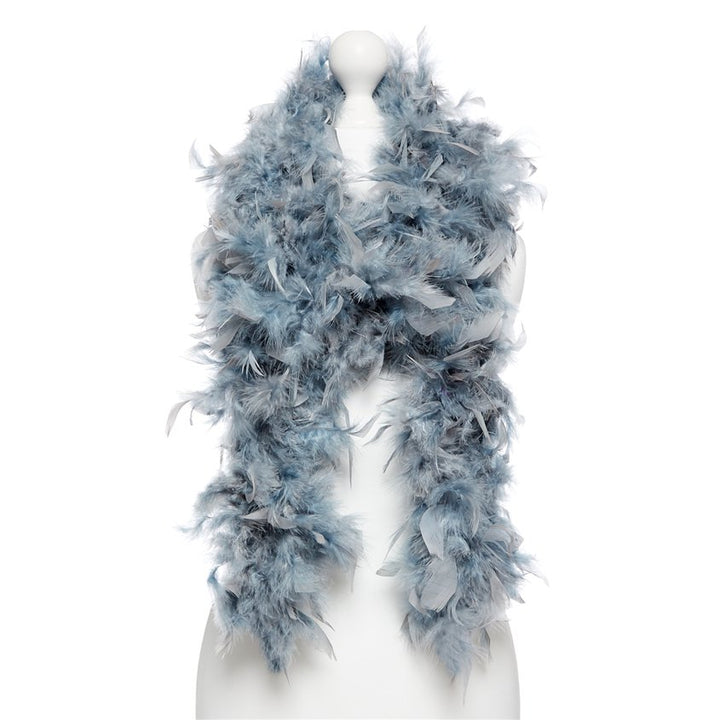 Deluxe Grey Feather Boa -180cm – product image 1