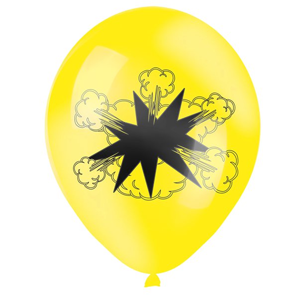 Batman & Joker Balloons - 11" Latex (6pk) – product image 2