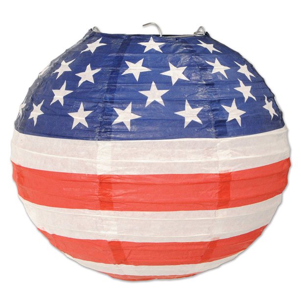 USA Paper Lanterns (3pk)