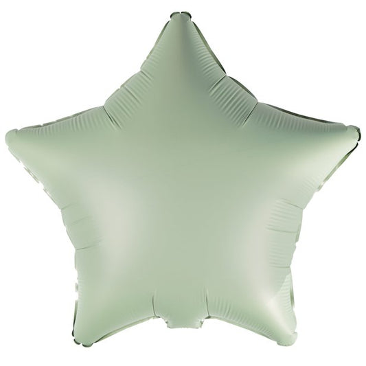 Silk Lustre Eucalyptus Star Foil Unpackaged - 18"
