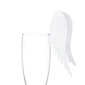 Angel Wings Glass Decoration (10pk) – product image 1