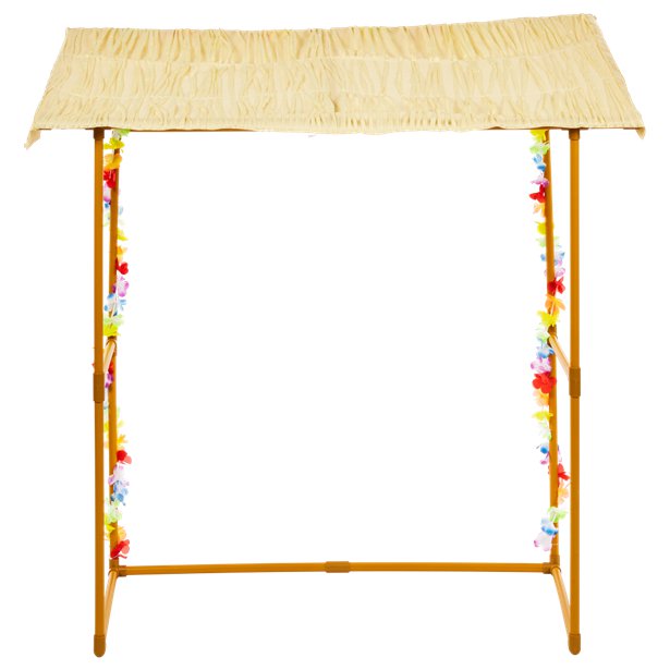 Tiki Bar Hut Frame - 1.4m Hawaiian Decoration – product image 1