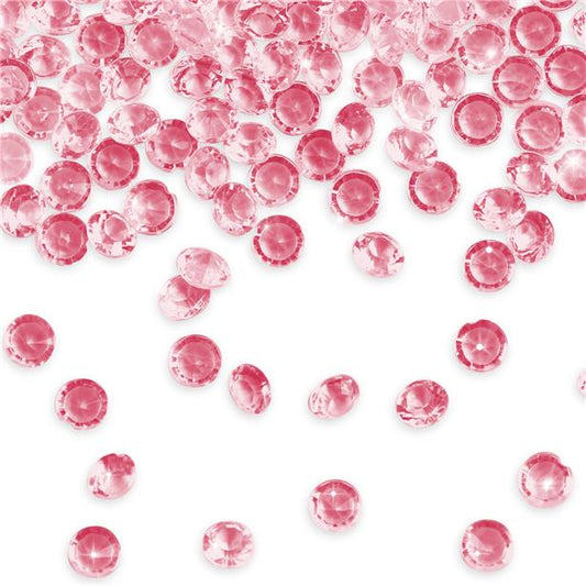 Pearl Pink Table Diamantes (28g pack)