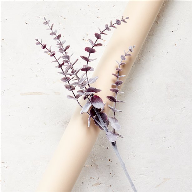Purple Eucalyptus Spray Decoration - 74cm – product image 1