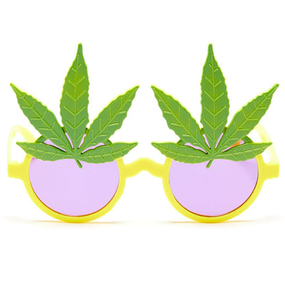 Marijuana Leaf Glasses