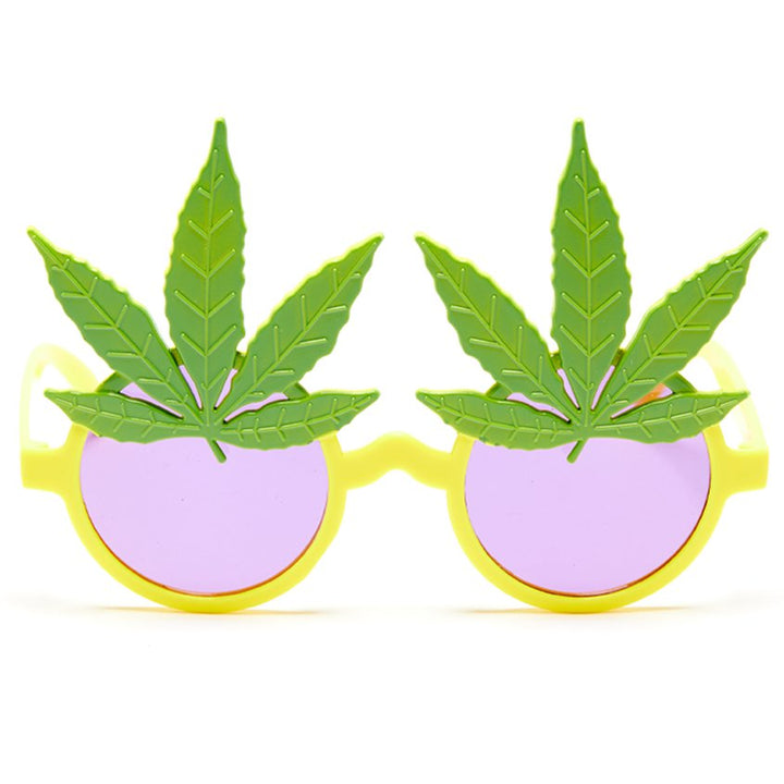 Marijuana Leaf Glasses – product image 1