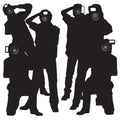 Hollywood Paparazzi Props - 5ft 6'' (2pk)
