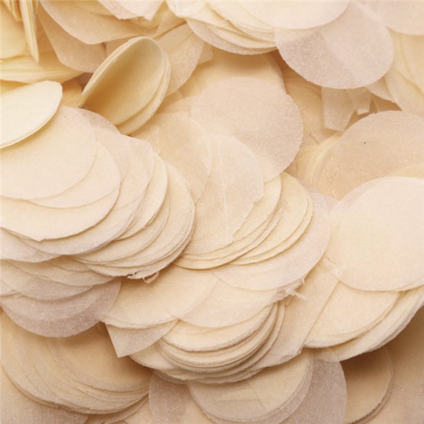 Ivory Paper Confetti (100g bag)
