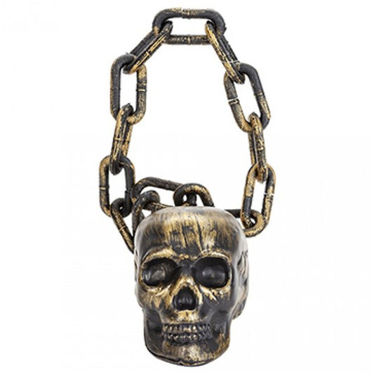 Skull on Chain Prop