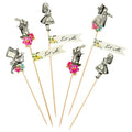 Alice in Wonderland Party Picks - 17cm (12pk) – product image 1
