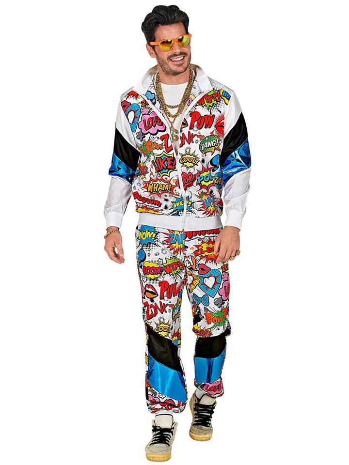 Pop Art Shell Suit - Adult Costume – product image 1