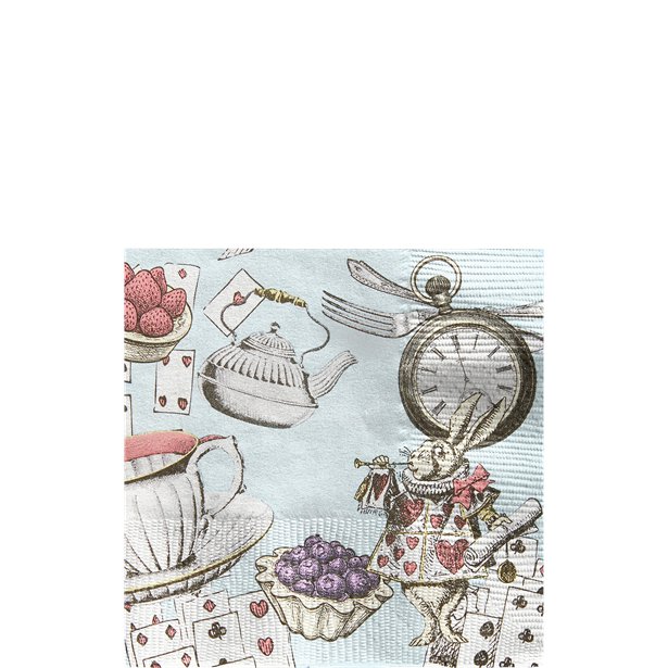Truly Alice Paper Napkins - 25cm (20pk)