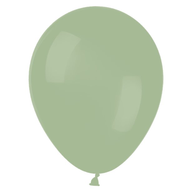 Eucalyptus Green Balloons - 12" Latex (50pk) – product image 2