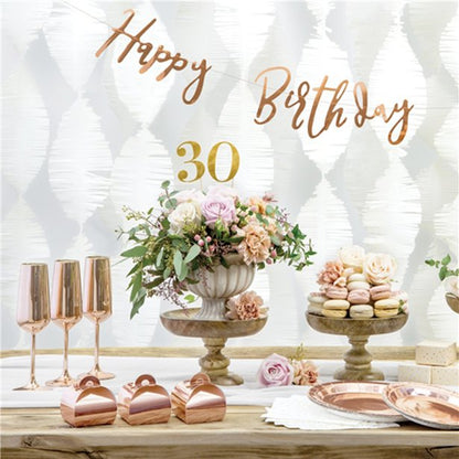 Rose Gold Favour Boxes (10pk)