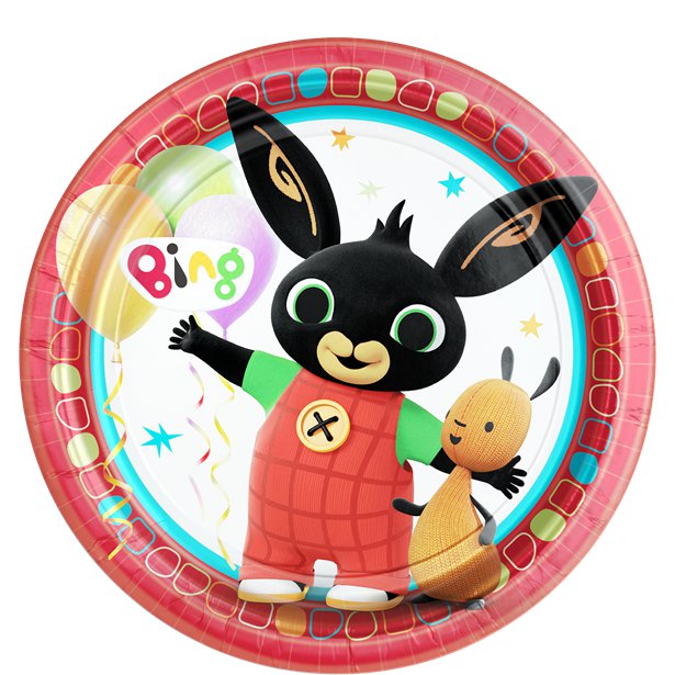 Bing Paper Plates - 23cm (8pk)