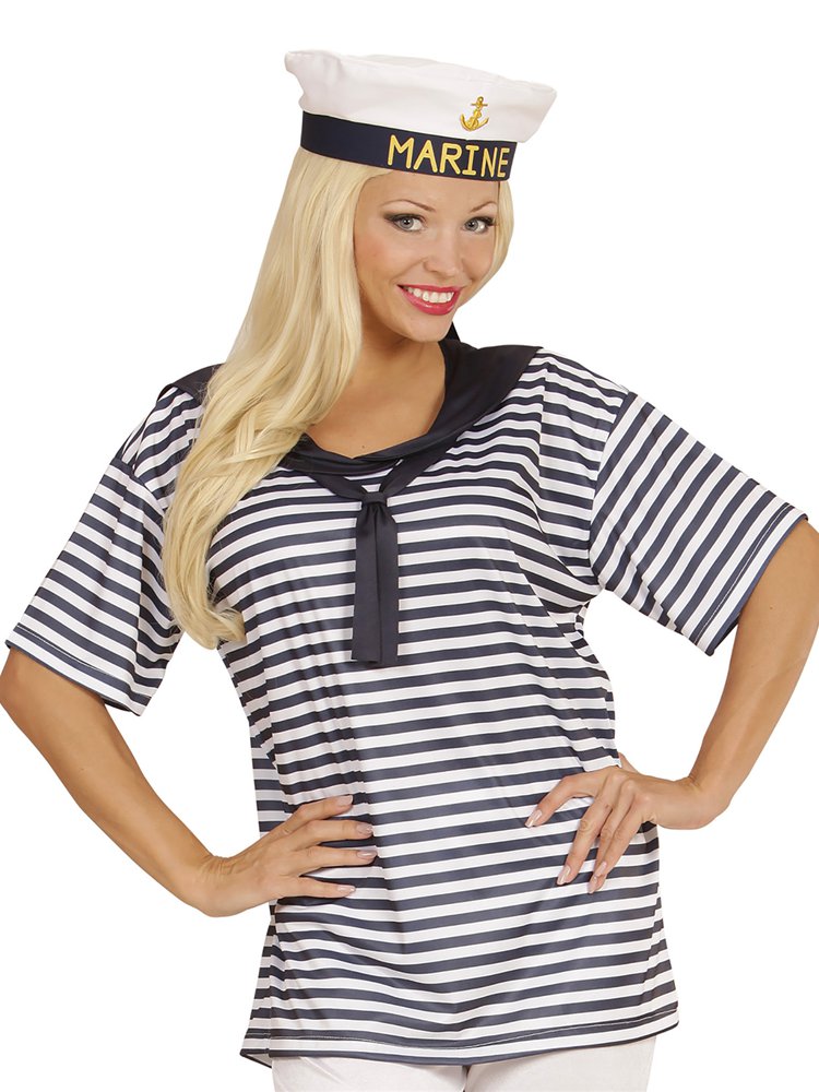 Sailor Shirt and Hat - Adult Costume – product image 2