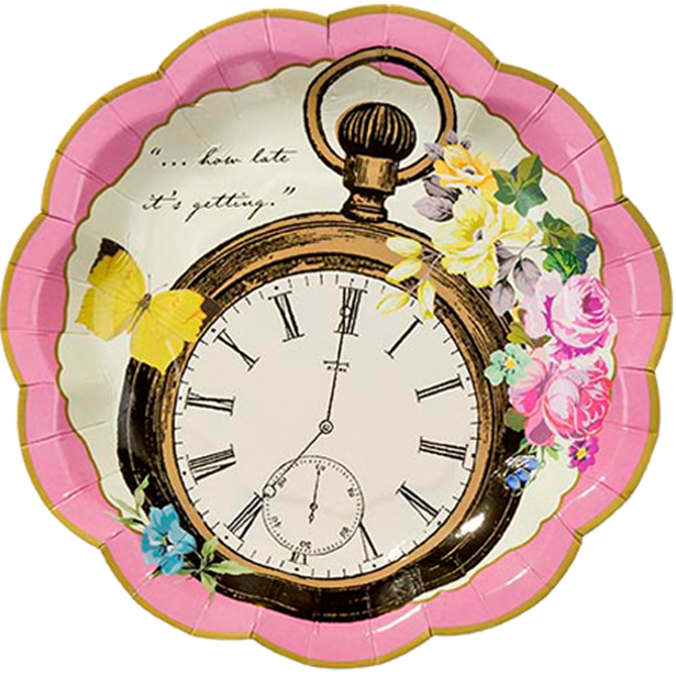 Alice in Wonderland Plates - 17cm (12pk) – product image 4