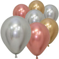 Deluxe Assorted Reflex Balloons - 5" Latex (50pk) – product image 1