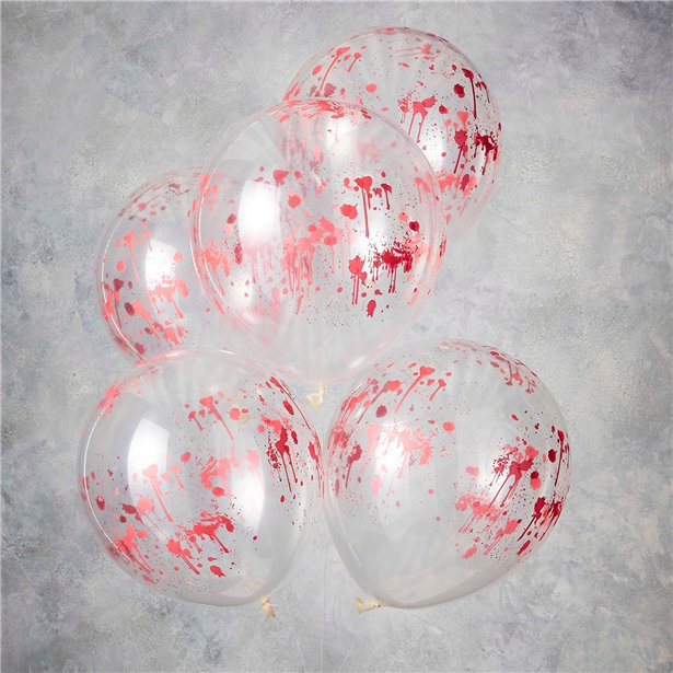 Bloody Latex Balloons - 12" (5pk) – product image 1