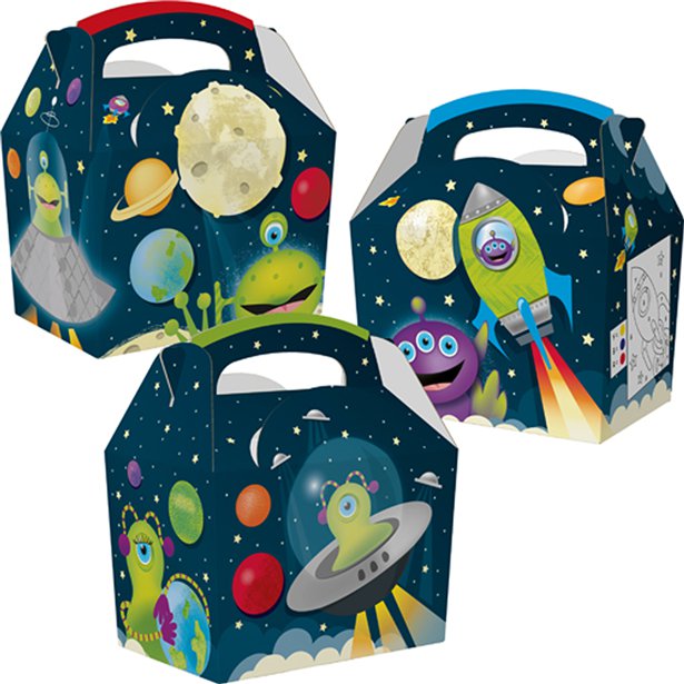 Compostable Alien Space Party Box – product image 2
