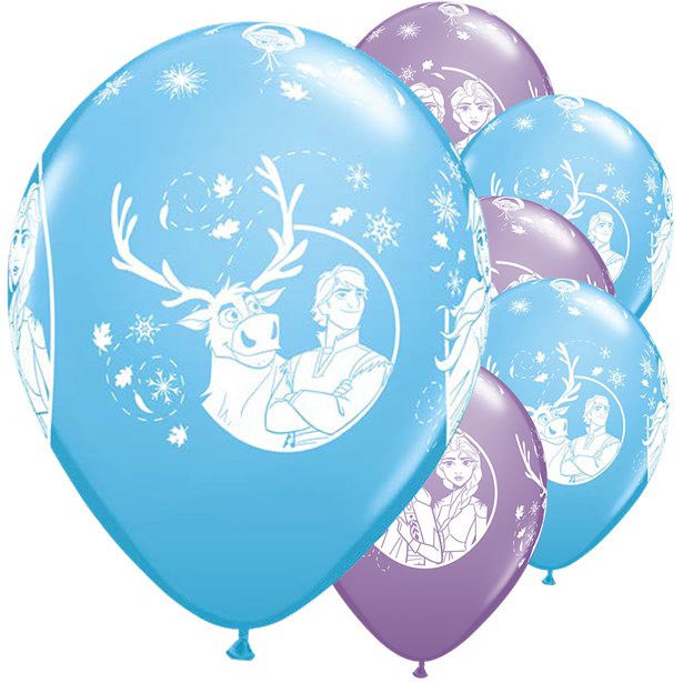 Disney Frozen 2 Balloons - 12" Latex (6pk) – product image 1