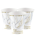 Confirmation Dove Paper Cups - 266ml (8pk) – product image 1