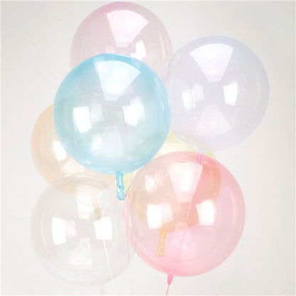 Crystal Clearz Yellow Balloon - 18"