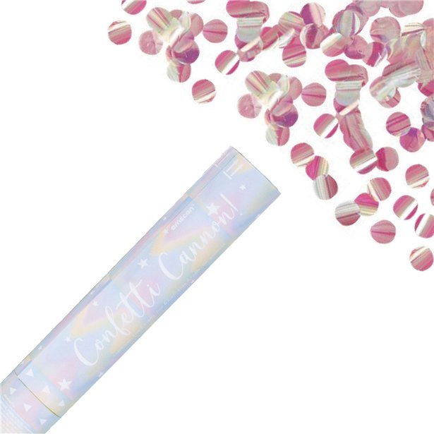 Iridescent Confetti Cannon - 24cm