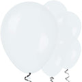 White Balloons - 12" Latex Balloons (50pk)