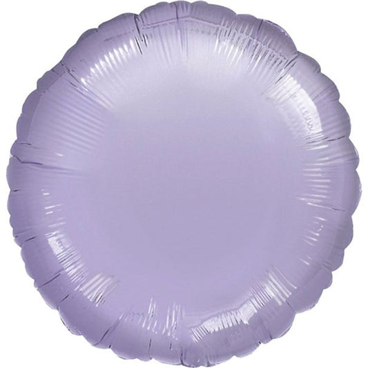 Pastel Lilac Round Balloon - 18'' Foil