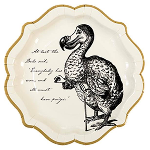 Alice in Wonderland Plates - 23cm (12pk) – product image 4