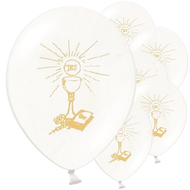 First Holy Communion Latex Balloons - 11" (6pk) – product image 1