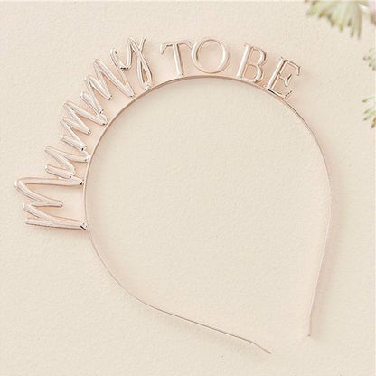 Baby In Bloom 'Mummy To Be' Metal Headband