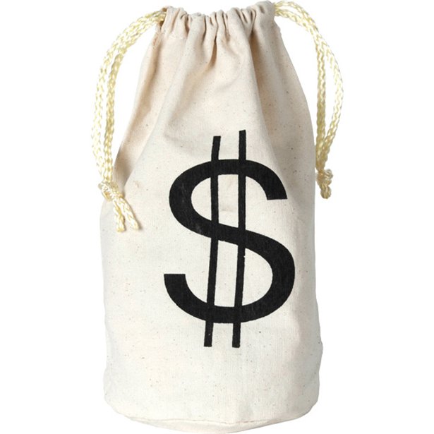 Dollar '$' Bag - 22cm