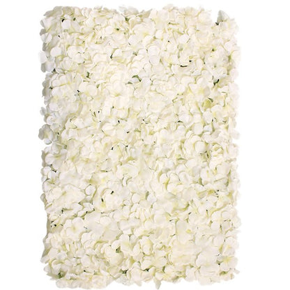 Cream Hydrangea Flower Wall - 40 x 60cm