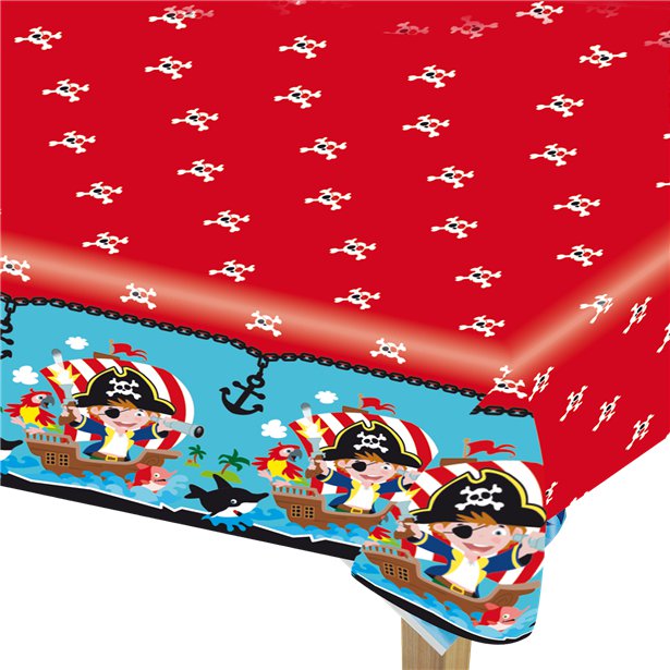 Captain Pirate Plastic Table Cover - 1.2m x 1.8m – product image 1