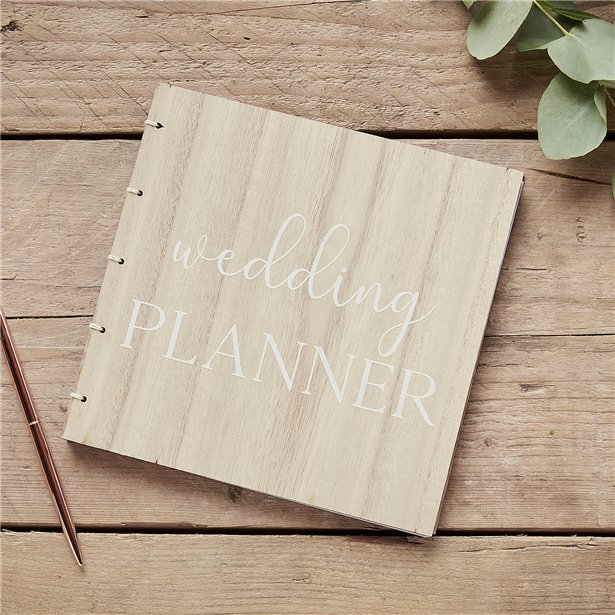 Wooden Wedding Planner – product image 1
