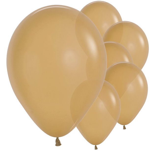 Latte Latex Balloons - 12" (50pk) – product image 1